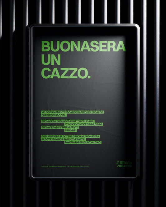 BUONASERA UN CAZZO.