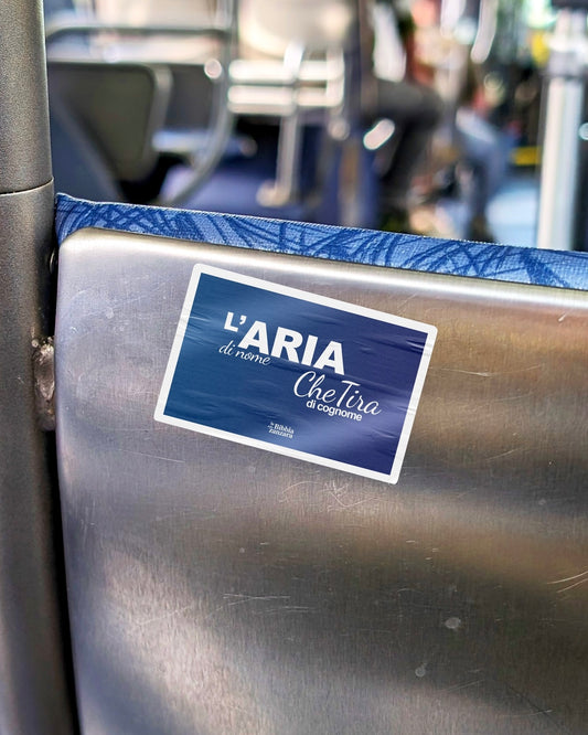 stickers L'Aria di nome CheTira di cognome